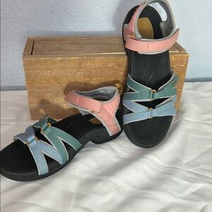 TEVA Multi-Color Tirra Hiking  Sandals